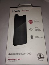 Protetor ZAGG Premium (Glass Elite Privacy 360) para Apple iPhone 13 mini    comprar usado  Enviando para Brazil