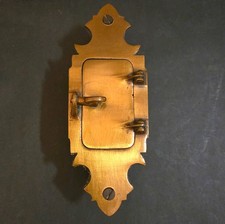 Usado, Placa de grelha vintage de cobre Speakeasy porta batente furo peep estilo década de 1920 comprar usado  Enviando para Brazil