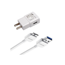 Novo Carregador USB Samsung OEM para Galaxy Note 4 5 S6 S7 Edge -Branco comprar usado  Enviando para Brazil
