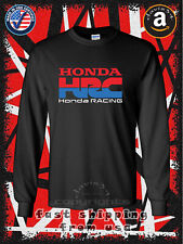 Nova camiseta masculina manga longa logotipo Honda Racing Corporation American Davis34 comprar usado  Enviando para Brazil