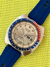 Relógio masculino vintage SEIKO 6139-6002 cronógrafo automático POGUE mostrador prata comprar usado  Enviando para Brazil