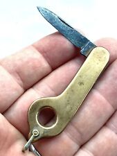 COUTEAU COUPE CIGARE MILLER BROTHER MÉRIDIEN USA 1870-1925 KNIFE CIGAR CUTTER comprar usado  Enviando para Brazil