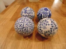 Four blue white for sale  LEYBURN