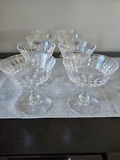 Crystal champagne glasses d'occasion  Expédié en Belgium