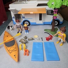 Playmobil Family Fun Camping Adventure Set #9318 RV e caiaque conjunto incompleto comprar usado  Enviando para Brazil