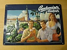 Blechschild budweiser budvar gebraucht kaufen  Geisenheim
