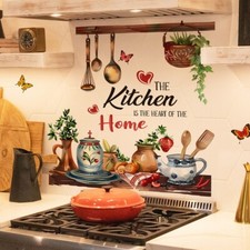 Adesivi decorazione cucina usato  Spedire a Italy