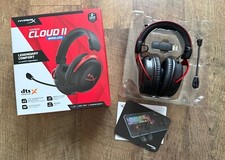 Fone de Ouvido para Jogos HyperX Cloud II Wireless Legendary Comfort 4P5K4AA - VERMELHO comprar usado  Enviando para Brazil