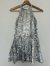 Silver sequins dance for sale  Katy