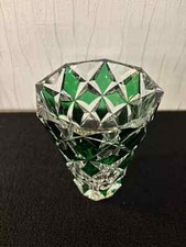 Vase rouge vert d'occasion  Baccarat