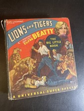 Lions and Tigers #653 Vintage BLB Big Little Book GD+ comprar usado  Enviando para Brazil