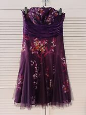 Stunning plum floral for sale  LEATHERHEAD