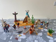 Playmobil 1990s native for sale  SWINDON
