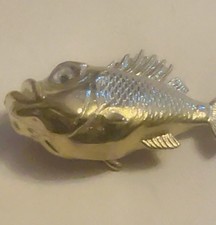 Miniature brass piranha for sale  SWINDON