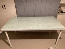 Ikea linnmon glass for sale  PONTYCLUN