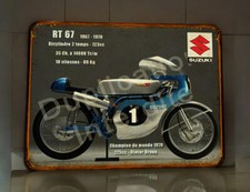Plaque métal suzuki d'occasion  Pomérols