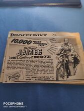 Vintage 1950 james for sale  BRIDGWATER