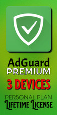 AdGuard Premium - Uso máximo de 3 DISPOSITIVOS - Plan personal - ¡LICENCIA DE POR VIDA! segunda mano  Embacar hacia Mexico