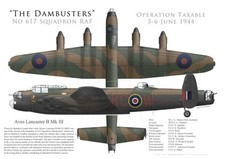 Print avro lancaster d'occasion  Ribécourt-Dreslincourt