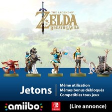 Jetons amiibo zelda d'occasion  Coulogne