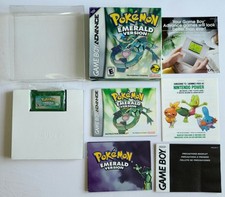 Pokemon Emerald VGC NTSC EUA CIB Completo Nintendo Game Boy Advance Nova Bateria comprar usado  Enviando para Brazil