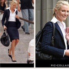 Bolsa Hobo Onna Ehrlich ‘Rachel’ com Zíper Couro Cinza/Azul comprar usado  Enviando para Brazil
