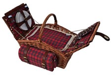 Personen picknickkorb decke gebraucht kaufen  Hüllhorst