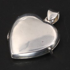 sterling locket heart for sale  USA
