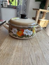 Kochtopf emaille vintage gebraucht kaufen  Werbach