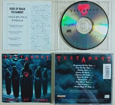 Testament - Souls Of Black - 1990 Japan CD (no obi)** Savatage , Dragonlord comprar usado  Enviando para Brazil