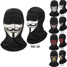 Máscaras de esqui para ciclismo 3D legal caveira ultra fina motocicleta máscara facial completa Halloween, usado comprar usado  Enviando para Brazil
