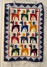 Woven peruvian wool for sale  Norman