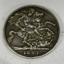 1897 silver crown for sale  BIRMINGHAM