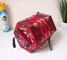 Button accordion concertina for sale  CREWE