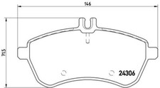 Brembo p50067 kit usato  Casapesenna