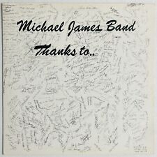 Usado, Michael James Band – Thanks to... - Vinyl LP - Private Press Blues Rock Cleaned comprar usado  Enviando para Brazil