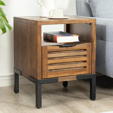 square side table drawer for sale  Ashford