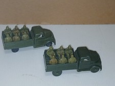 Início dos anos 1960 vintage soldado sentado 60 mm exército homens e caminhões Marx? comprar usado  Enviando para Brazil