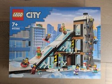 LEGO® City 60366 Park sportów zimowych / Stok narciarski Chata narciarska Ściana wspinaczkowa - NOWY & ORYGINALNE OPAKOWANIE na sprzedaż  Wysyłka do Poland
