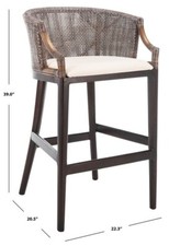 Safavieh brando barstool for sale  Whitestown