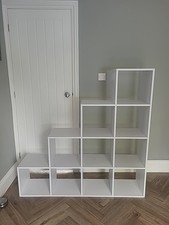 White cube shelving for sale  LEICESTER