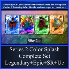 Usado, SÉRIE 2 CORES SPLASH LEGENDARY+EPIC+SR+UC 36 CONJUNTO DE CARTAS COLEÇÃO DISNEY comprar usado  Enviando para Brazil