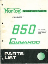 Parts list norton d'occasion  Rochefort