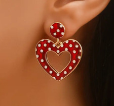 Heart earrings valentine for sale  Sulphur Springs