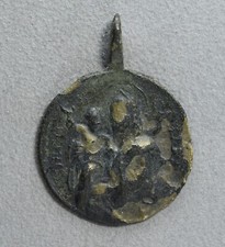 Medaglia devozionale religiosa usato  Monte di Procida