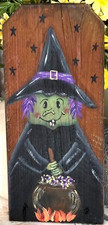 Hand painted witch for sale  Hampshire