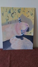 Nowoczesny oryginalny obraz na płótnie – 40×30 cm – kompozycja abstrakcyjna na sprzedaż  PL