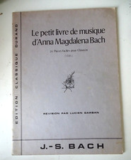 Livre partitions bach d'occasion  Castres