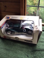 Burago green jaguar for sale  FARNHAM
