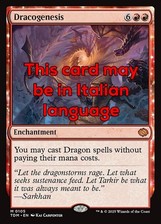 Mtg dracogenesis exc usato  Italia